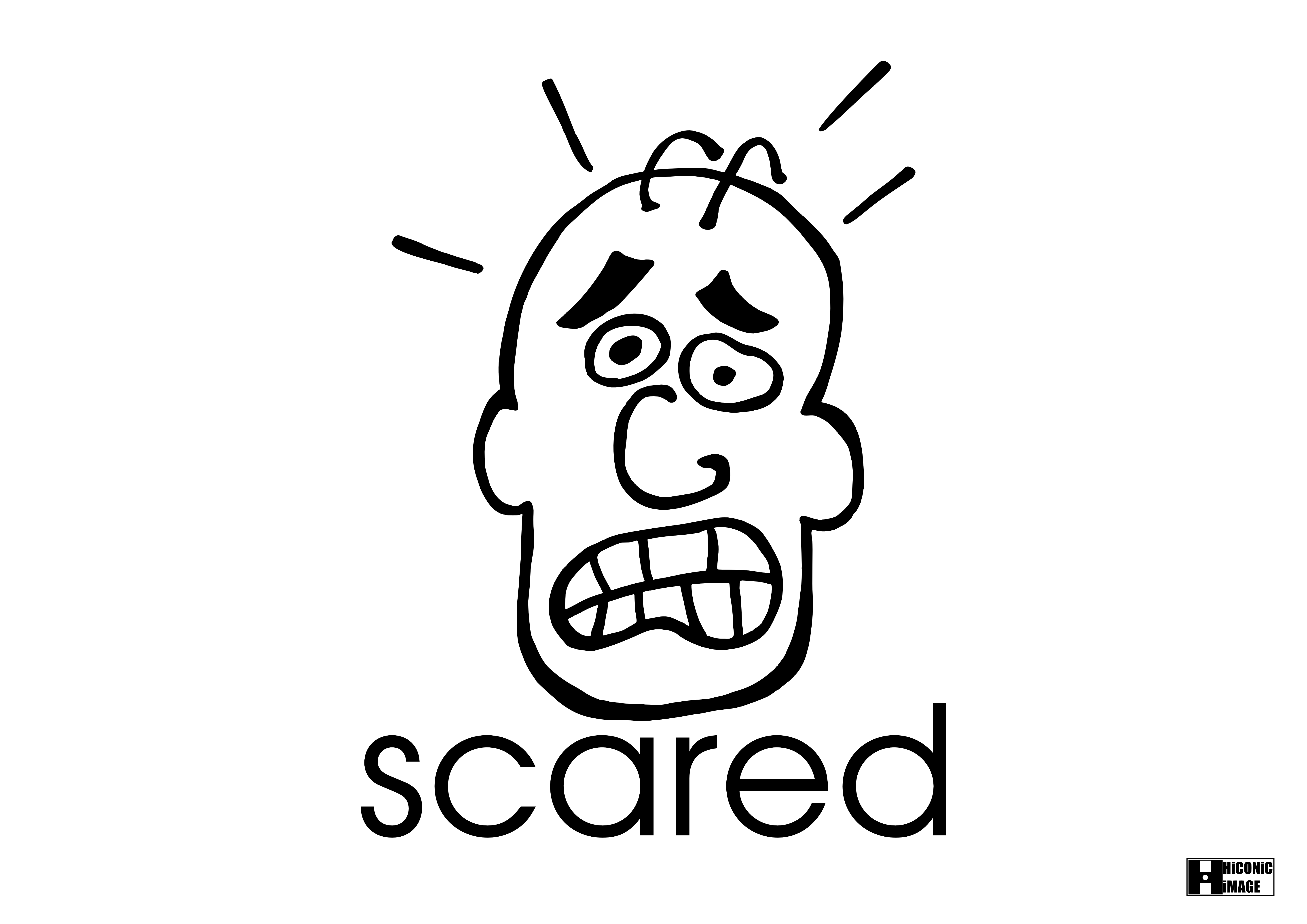 How scared. Scared. Scared картинка. Scared раскраска. Happy Sad Angry scared картинки для детей.